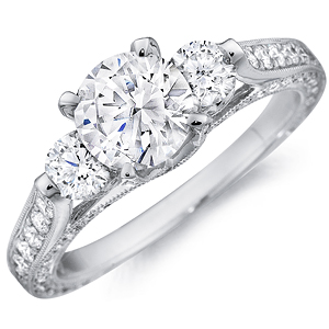 Diamond engagement rings expensive