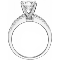 Gisele Diamond Ring with Di...