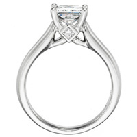 Tabitha Princess-Cut Diamon...