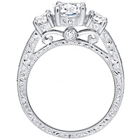 Victoria diamond ring with ...
