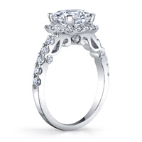 Sandra Diamond Halo Ring (....