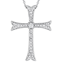 Diamond Cross Pendant (.50 ctw.)