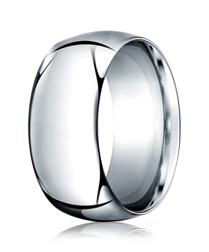14k White Gold Comfort-Fit
