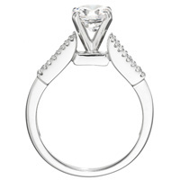 Miranda Baguette Diamond Ring  with Accents by Eternity (.35 ctw.)