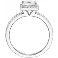 Stella Princess-Cut Diamond with Diamond Accents (.25 ctw.)