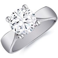 Liliana Diamond Solitaire in Four-Prong Setting by Eternity
